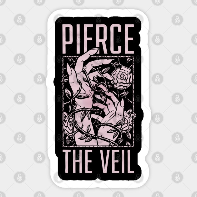 pierce the veil concert outfit Sticker by StoneSoccer